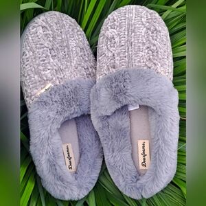 Women's Claire Cable Knit Chenille Clog Sz XL (11-12)